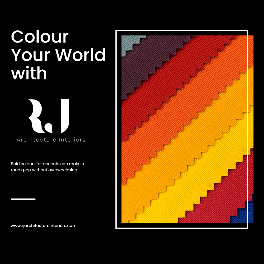 using colours in interior design